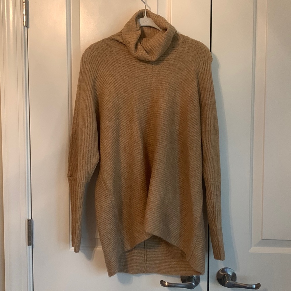 Vince Camuto Dolman Tunic Turtleneck Sweater